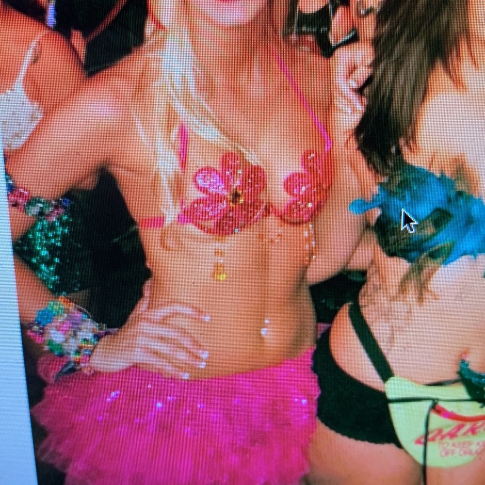 Swavorski crystal daisy rave bra - Picture 4 of 5